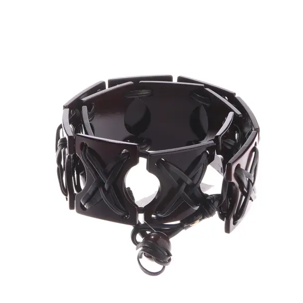 Gürtel, in Dunkelbraun, Sonstige Fasern, Saint Laurent