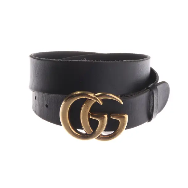 Belt, in Black, Leather, Gucci