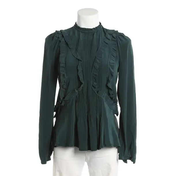Bluse, in Grün, Seide, Isabel Marant