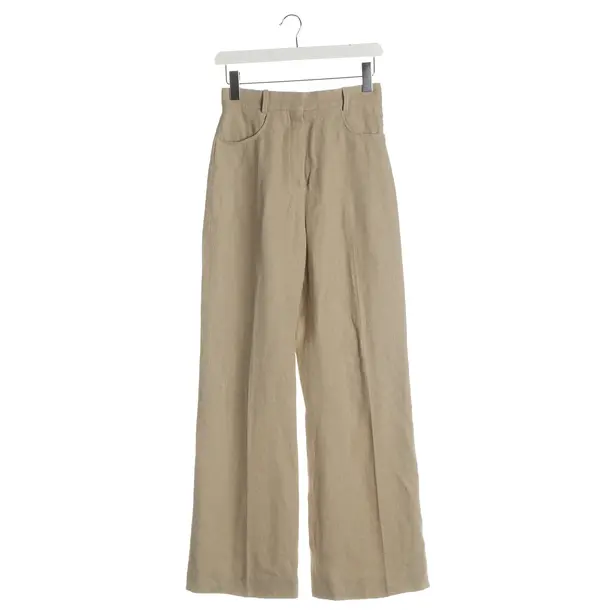 Pants, in Beige, Linen, Jacquemus