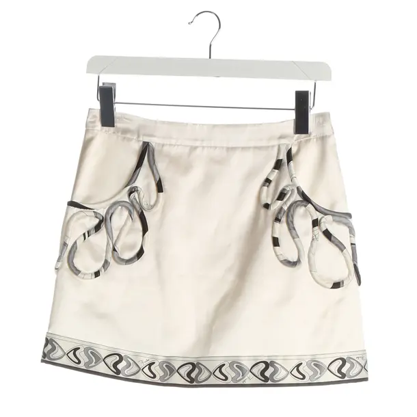 Skirt, in Cream, Cotton, Emilio Pucci