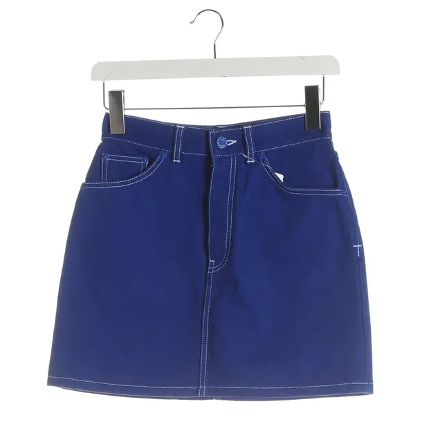 Rock, in Blau, Baumwolle, Givenchy