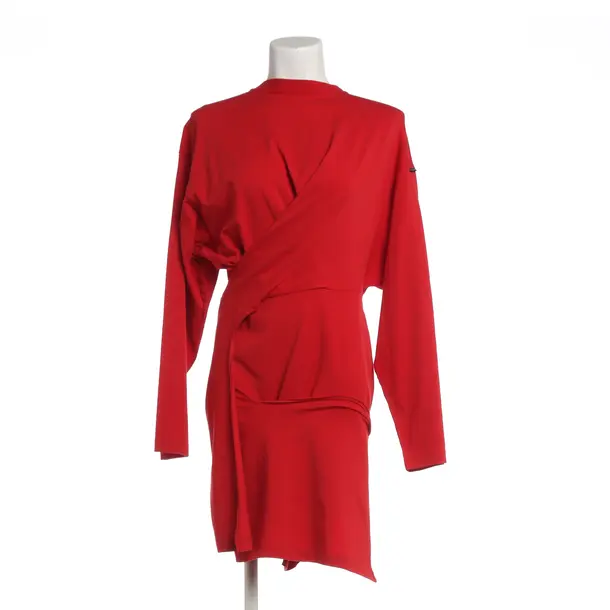 Kleid, in Rot, Baumwolle, Balenciaga