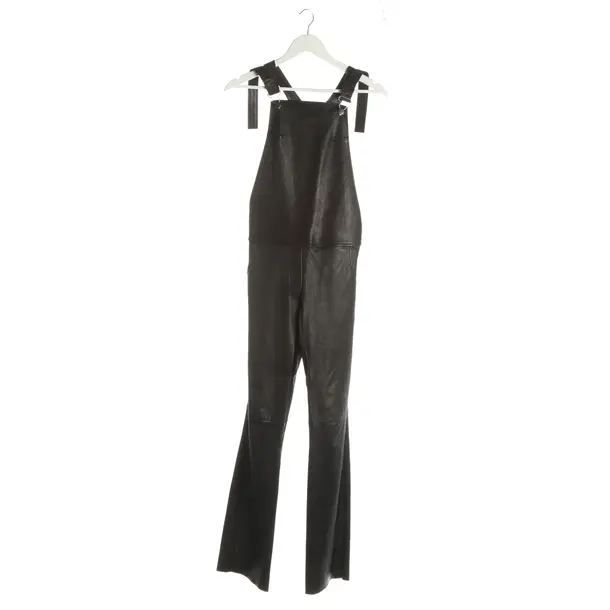 Jumpsuit, in Schwarz, Leder, Jitrois