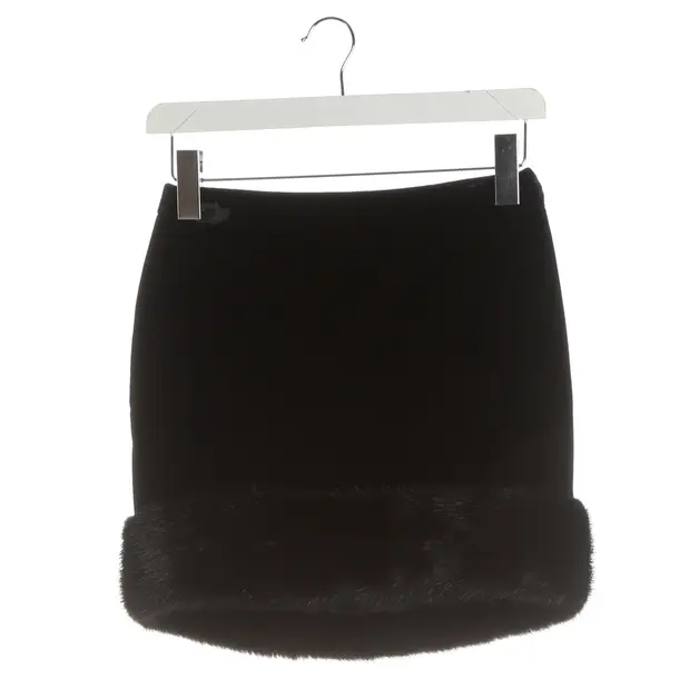 Skirt, in Black, Viscose, Saint Laurent