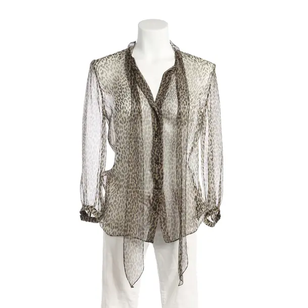 Bluse, in Mehrfarbig, Seide, Saint Laurent