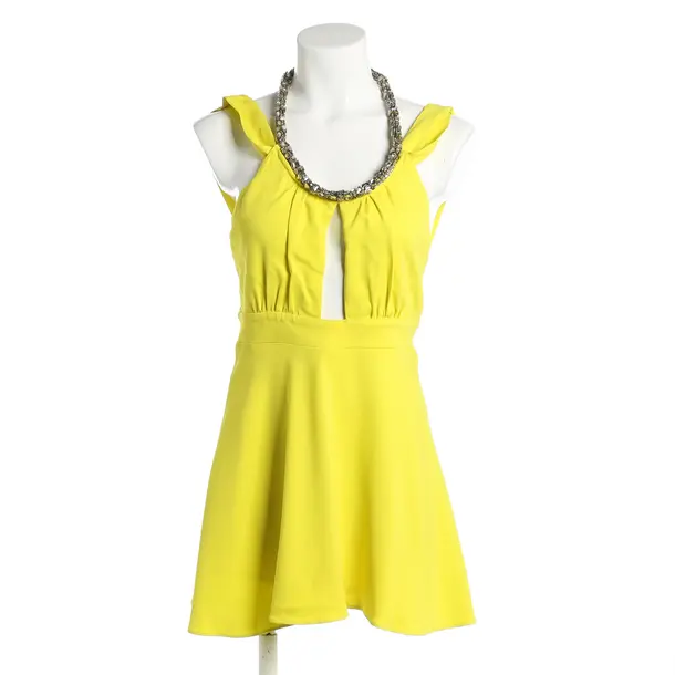 Cocktailkleid, in Gelb, Polyester, Roberto Cavalli