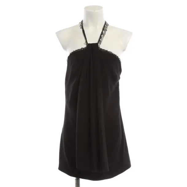 Top, in Schwarz, Seide, Saint Laurent
