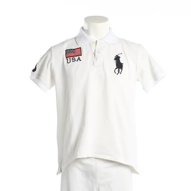 Poloshirt, in Weiß, Baumwolle, Polo Ralph Lauren
