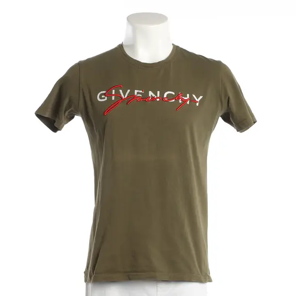 T-Shirt, in Olive Green, Cotton, Givenchy