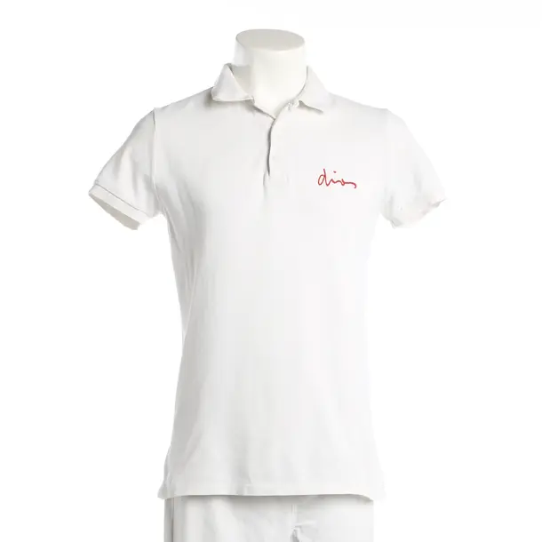 Poloshirt, in Weiß, Baumwolle, Dior