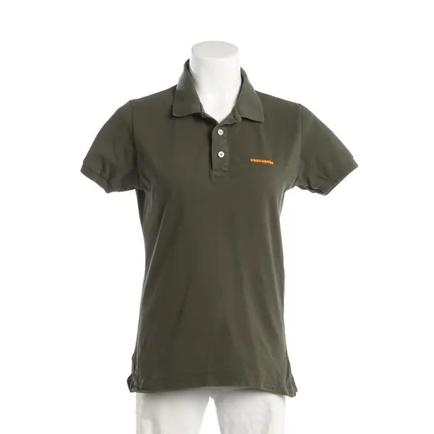 Polo Shirt, in Green, Cotton, Dsquared