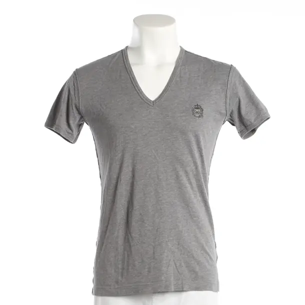 T-Shirt, in Grau, Baumwolle, Dolce & Gabbana