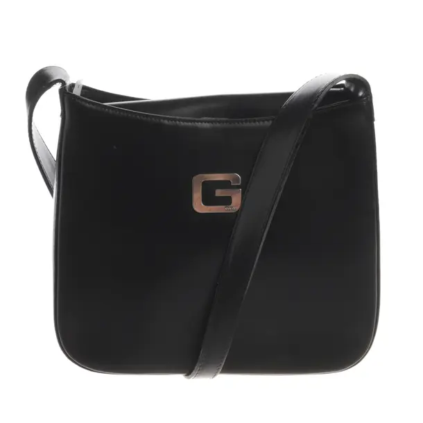 Schultertasche, in Schwarz, Leder, Gucci