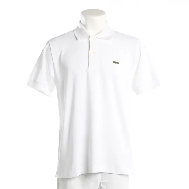 Poloshirt, in Weiß, Baumwolle, Lacoste