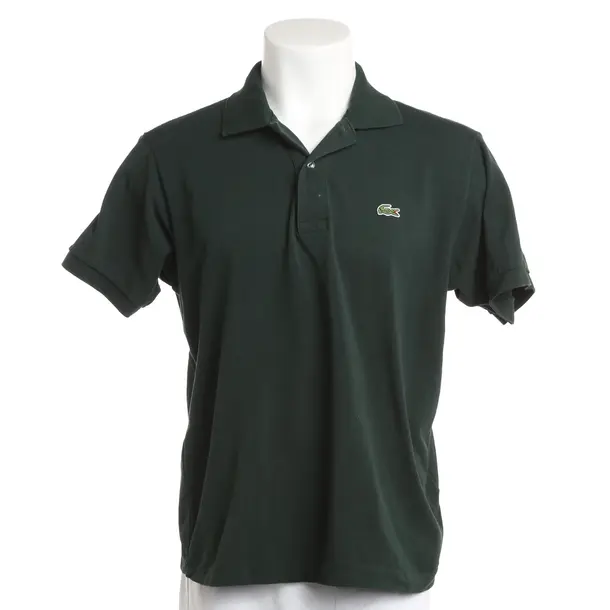 Poloshirt, in Dunkelgrün, Baumwolle, Lacoste