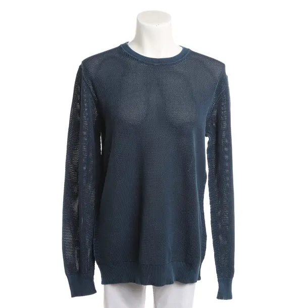 Sweatshirt, in Navy, Cotton, Roberto Collina