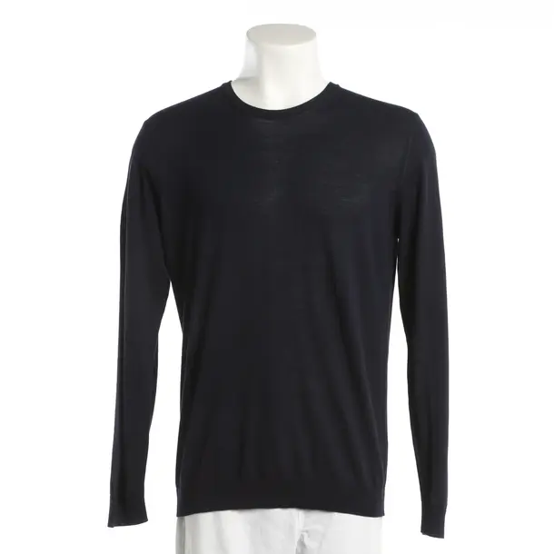 Jumper, in Navy, Cotton, Roberto Collina