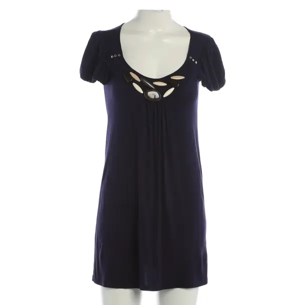 Kleid, in Navy, Viskose, Elisabetta Franchi