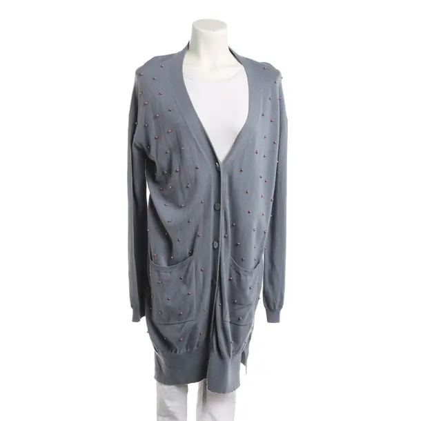 Strickjacke, in Blau, Viskose, Twin Set