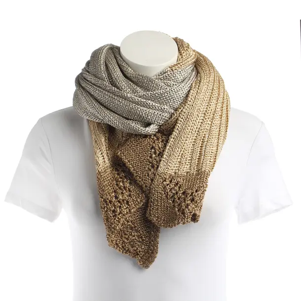 Scarf, in Gold, Acetate, cavalli CLASS