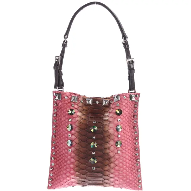 Borsetta, in Multicolore, Pelle, Prada