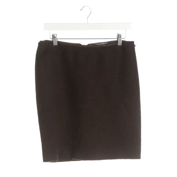 Skirt, in Brown, Wool, Dolce & Gabbana