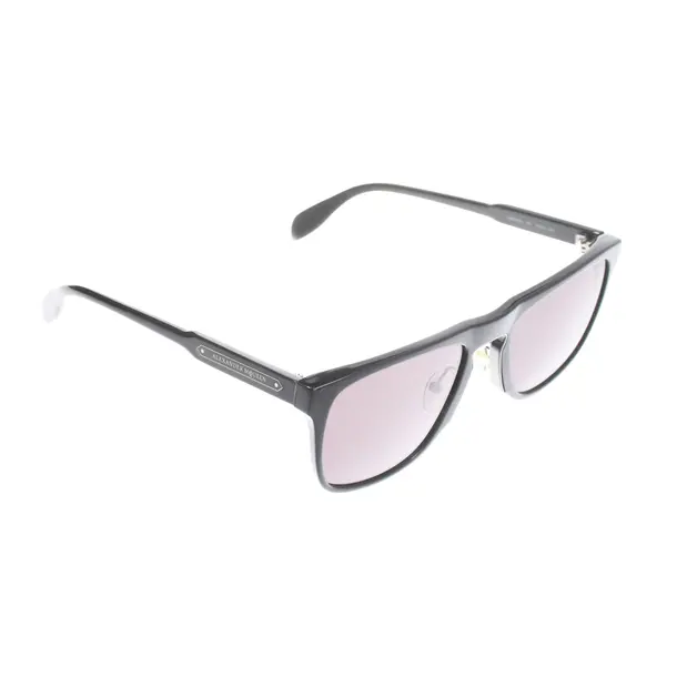 Sonnenbrille, in Schwarz, Kunststoff, Alexander McQueen