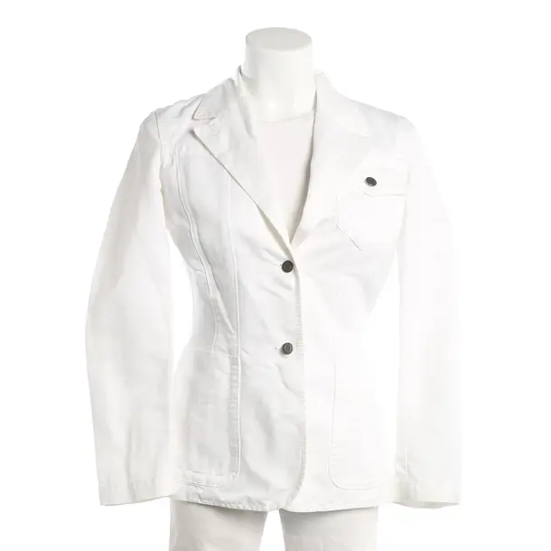 Blazer, in Weiß, Leinen, Calvin Klein