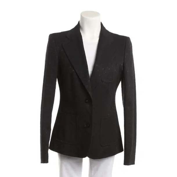 Blazer, in Schwarz, Baumwolle, Moschino