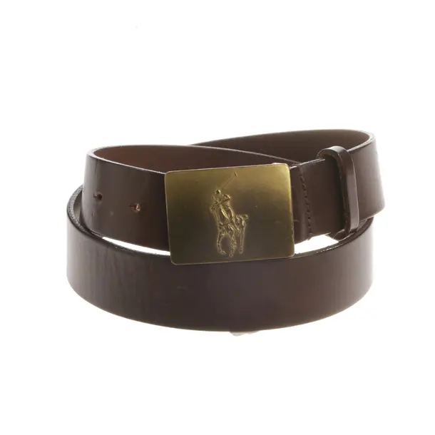 Belt, in Brown, Leather, Polo Ralph Lauren