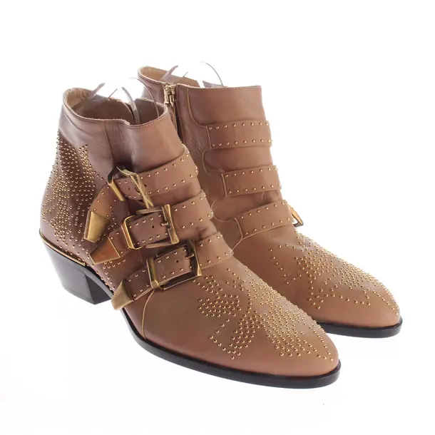Ankle Boots, in Brown, Chloé