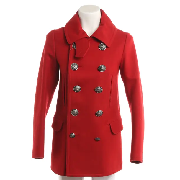 Mid-Season Jacket, in Red, Wool, Dsquared