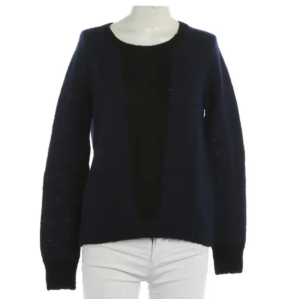 Wool Jumper, in Navy, Wool, Golden Goose