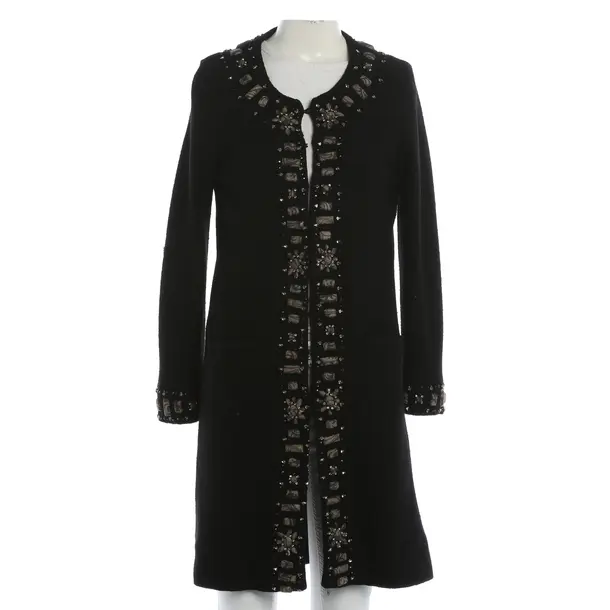 Cardigan, in Nero, Lana, Maliparmi