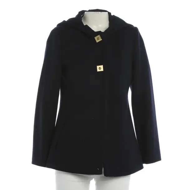 Übergangsjacke, in Navy, Wolle, Diane von Furstenberg