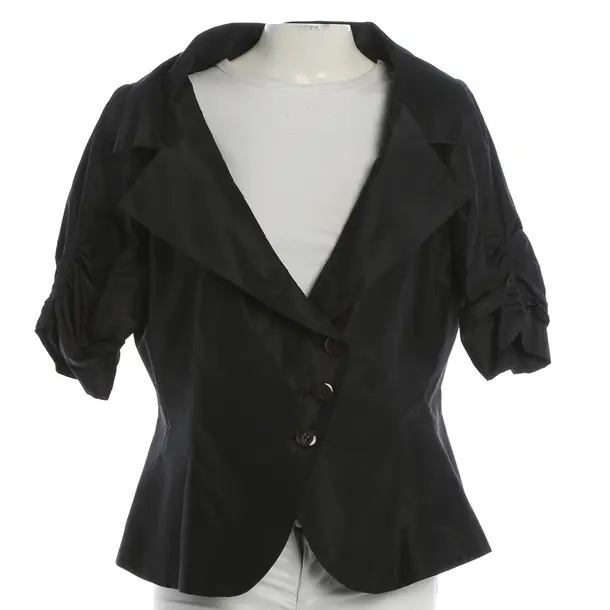 Blazer, in Schwarz, Seide, Armani Collezioni