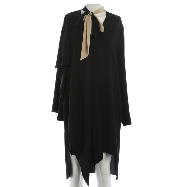 Dress, in Black, Silk, Fendi