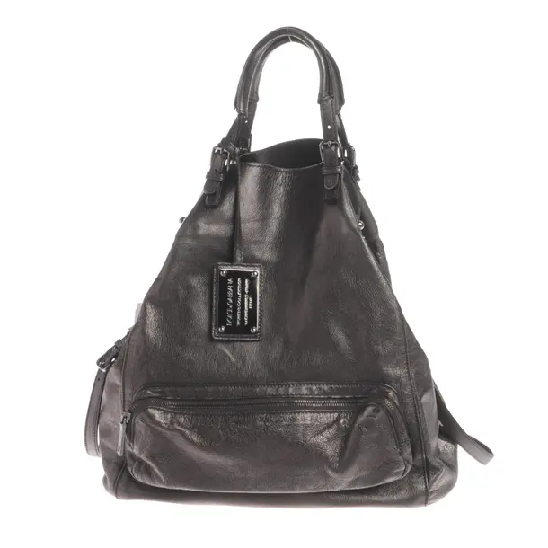 Handtasche, in Grau, Leder, Dolce & Gabbana