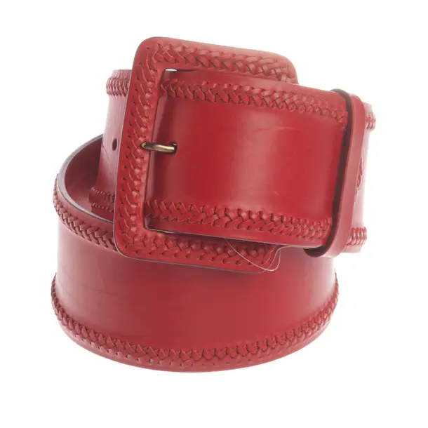 Gürtel, in Rot, Leder, Polo Ralph Lauren