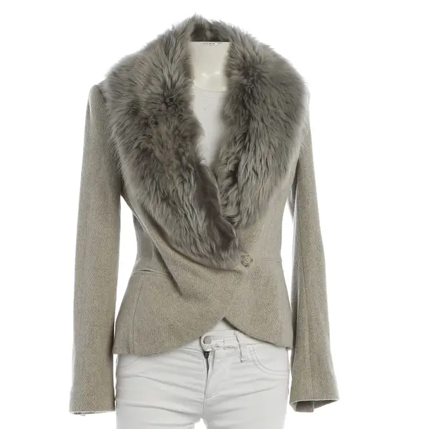 Mid-Season Jacket, in Light Gray, Wool, Polo Ralph Lauren