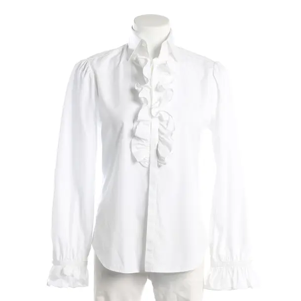 Bluse, in Weiß, Baumwolle, Ralph Lauren Purple Label