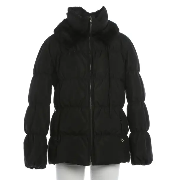 Down Puffer Jacket, in Black, Silk, Prada