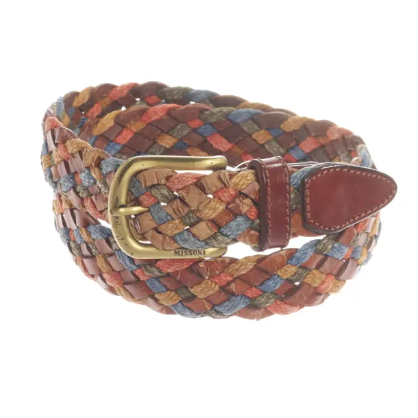Gürtel, in Mehrfarbig, Leder, Missoni