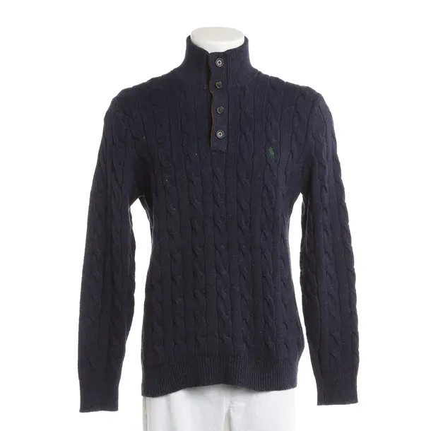 Pullover, in Navy, Seide, Polo Ralph Lauren