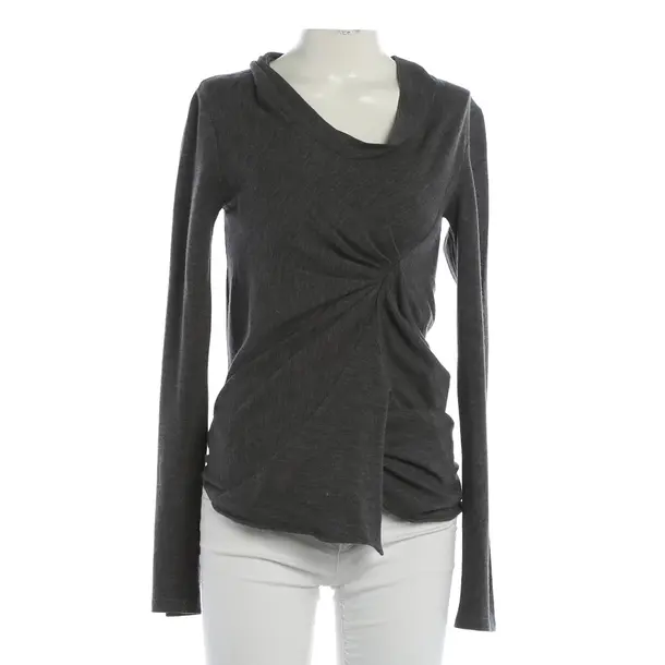 Manica lunga, in Grigio scuro, Lana, Brunello Cucinelli