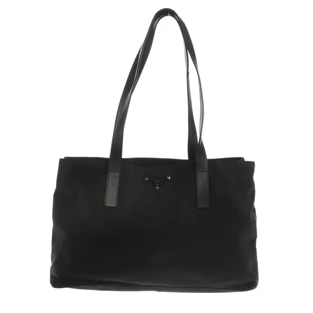 Schultertasche, in Schwarz, Polyamid, Prada