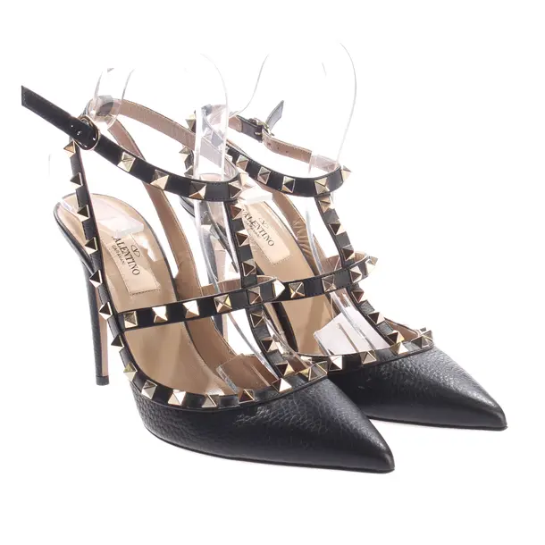 Slingbacks, in Black, Valentino