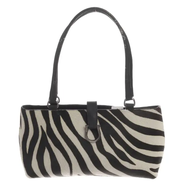 Shoulder Bag, in Beige, Fur, Blumarine