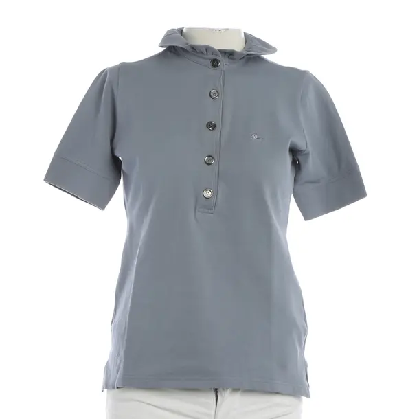 Polo Shirt, in Blue, Cotton, Burberry London